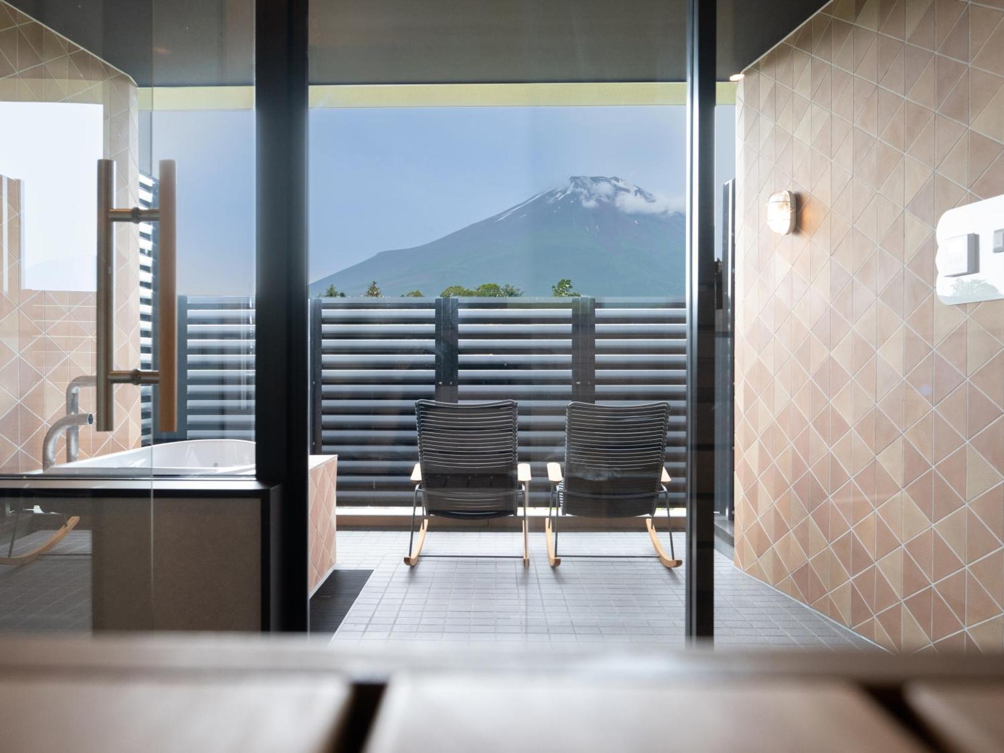 Mt Fuji View And Private Sauna Ryokan Shizuku Yamanakako Exteriör bild