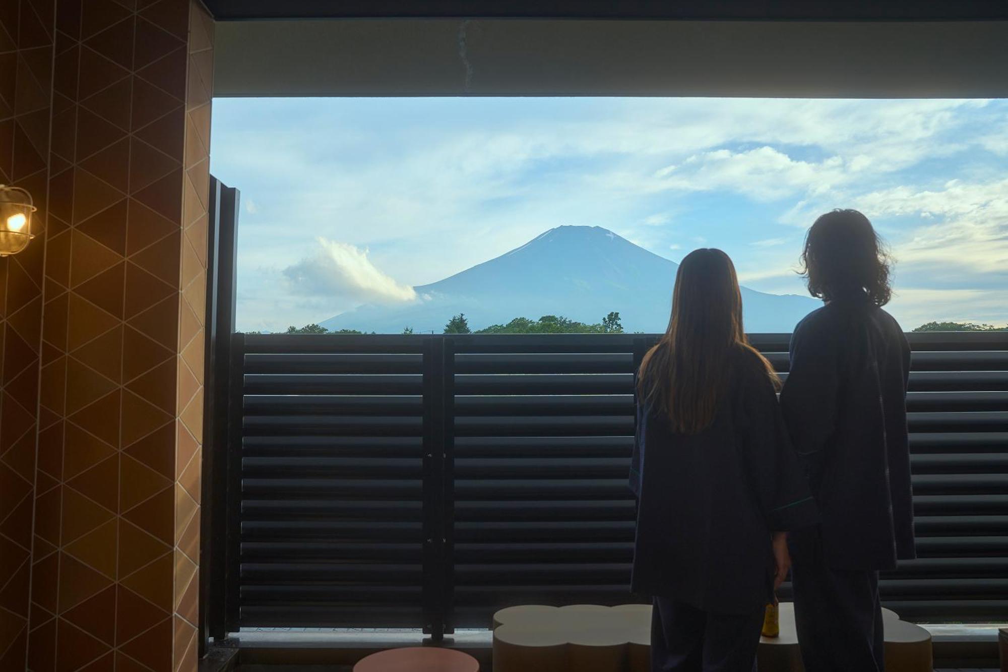 Mt Fuji View And Private Sauna Ryokan Shizuku Yamanakako Exteriör bild