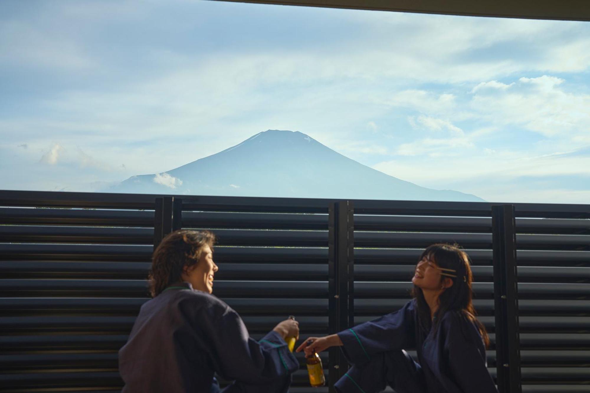 Mt Fuji View And Private Sauna Ryokan Shizuku Yamanakako Exteriör bild