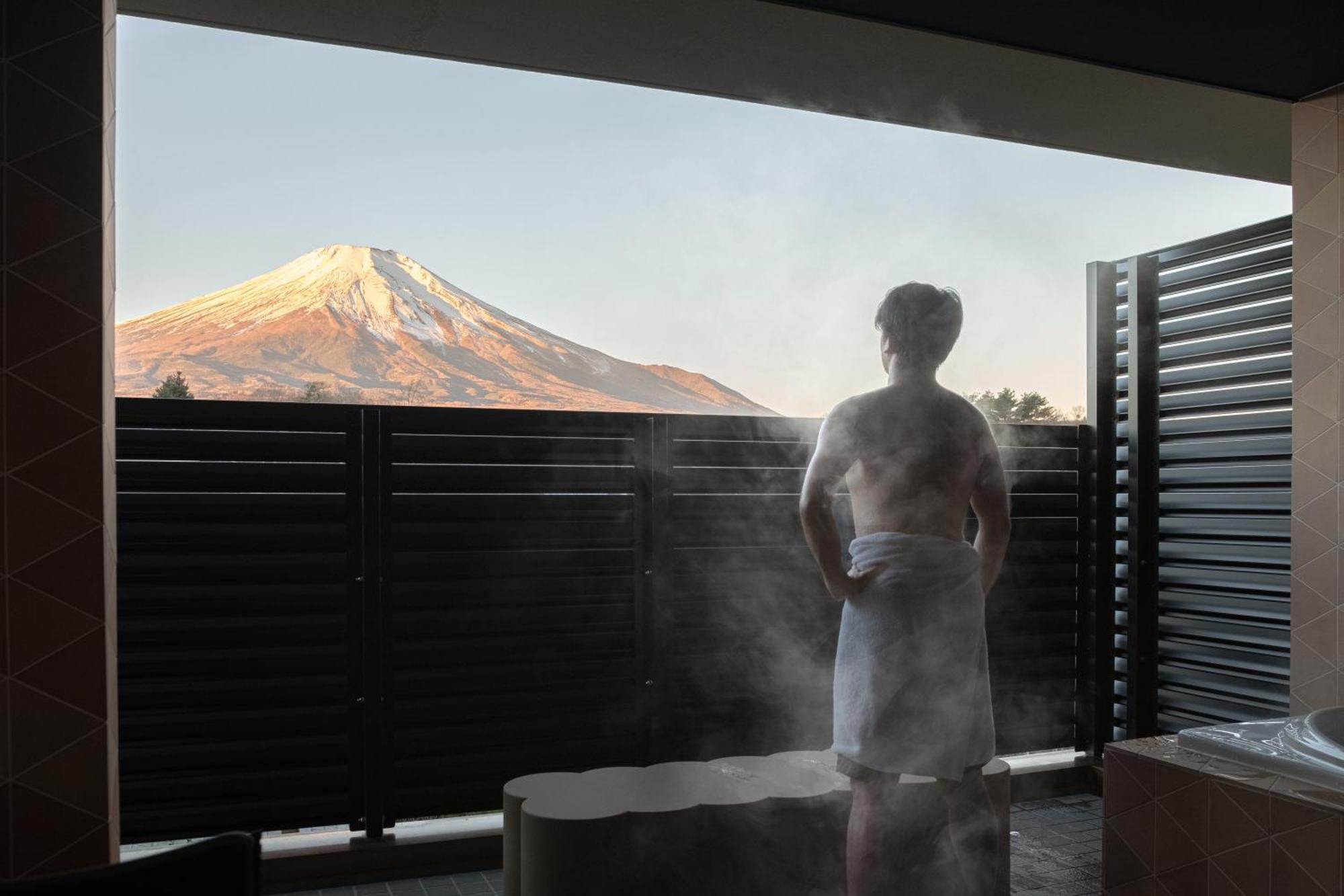 Mt Fuji View And Private Sauna Ryokan Shizuku Yamanakako Exteriör bild